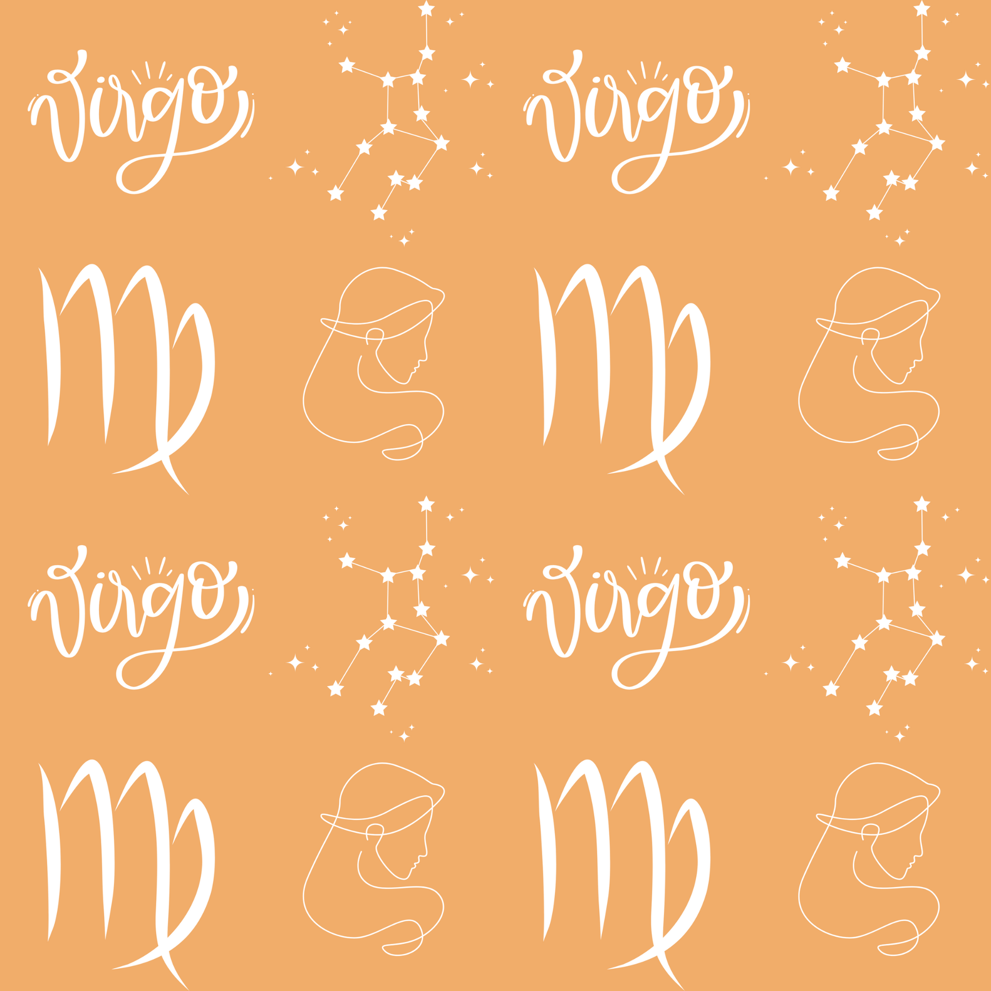 Wrapped to Precision – Virgo Zodiac Wrapping Paper