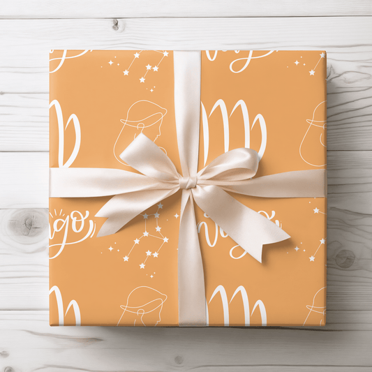 Wrapped to Precision – Virgo Zodiac Wrapping Paper