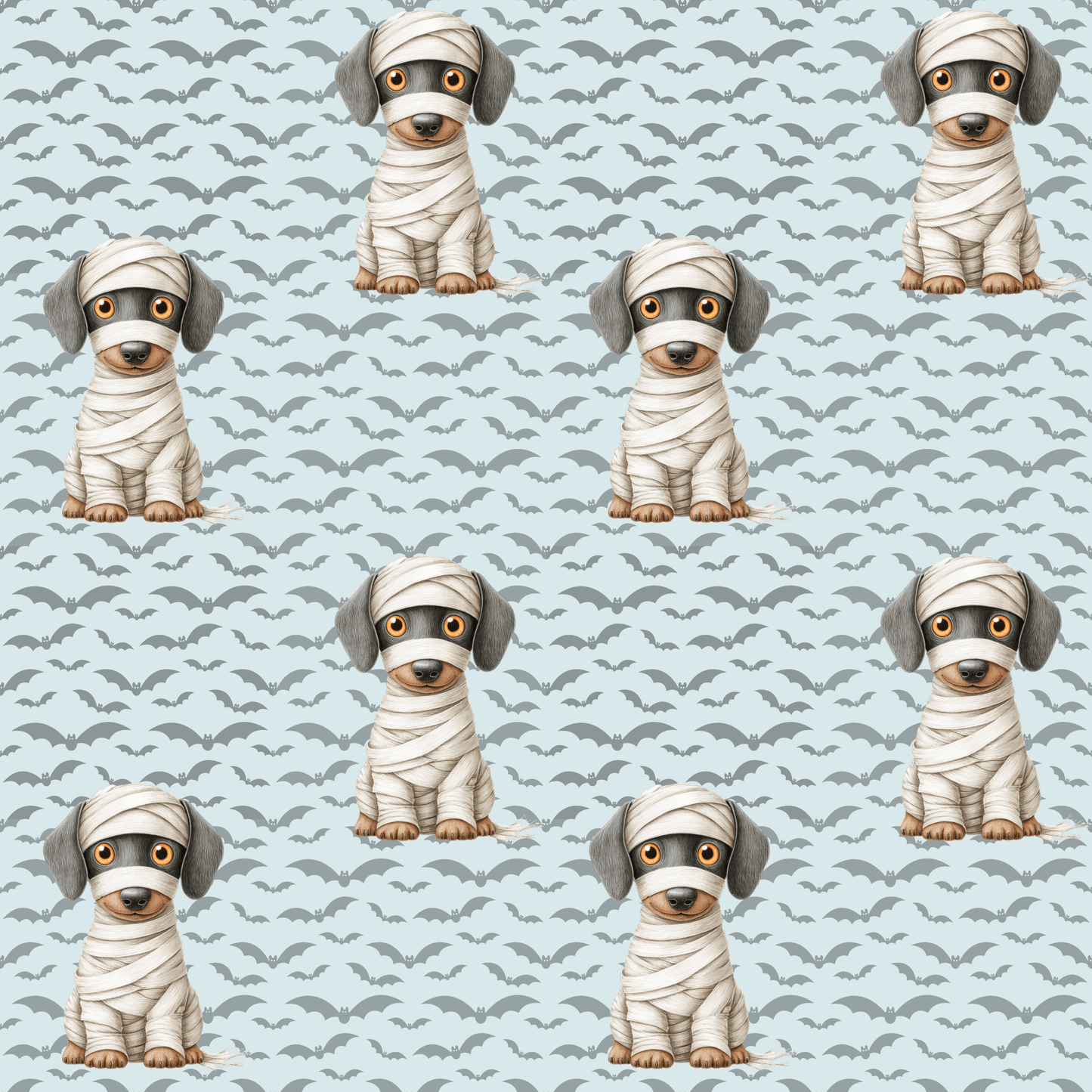 Mummy’s Little Howler – Halloween Dog Wrapping Paper