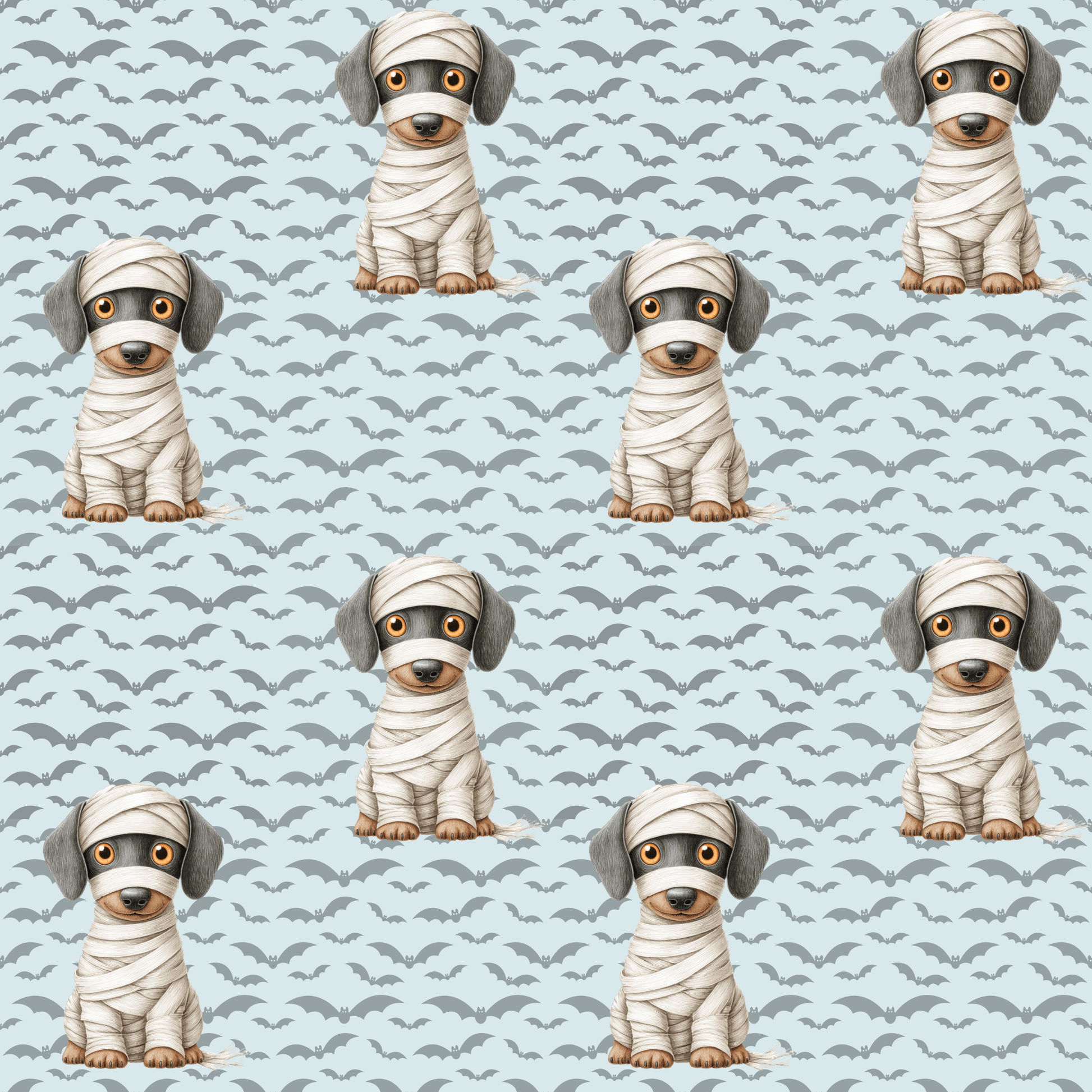 Mummy’s Little Howler – Halloween Dog Wrapping Paper