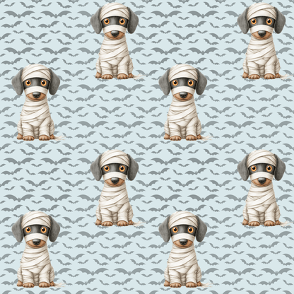 Mummy’s Little Howler – Halloween Dog Wrapping Paper
