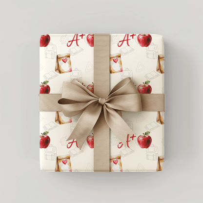 School Doodles & Daydreams – Back - to - School Wrapping Paper