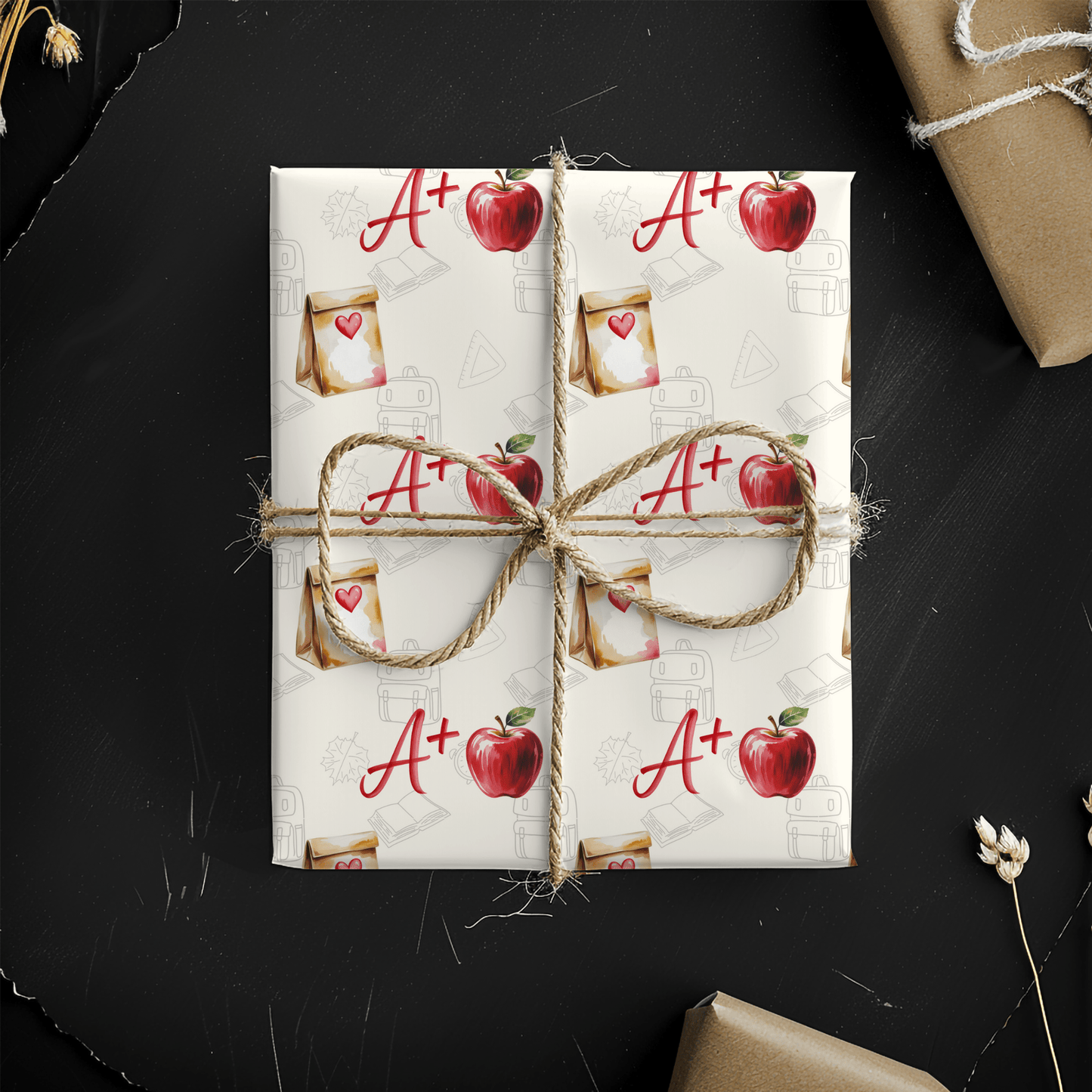 School Doodles & Daydreams – Back - to - School Wrapping Paper