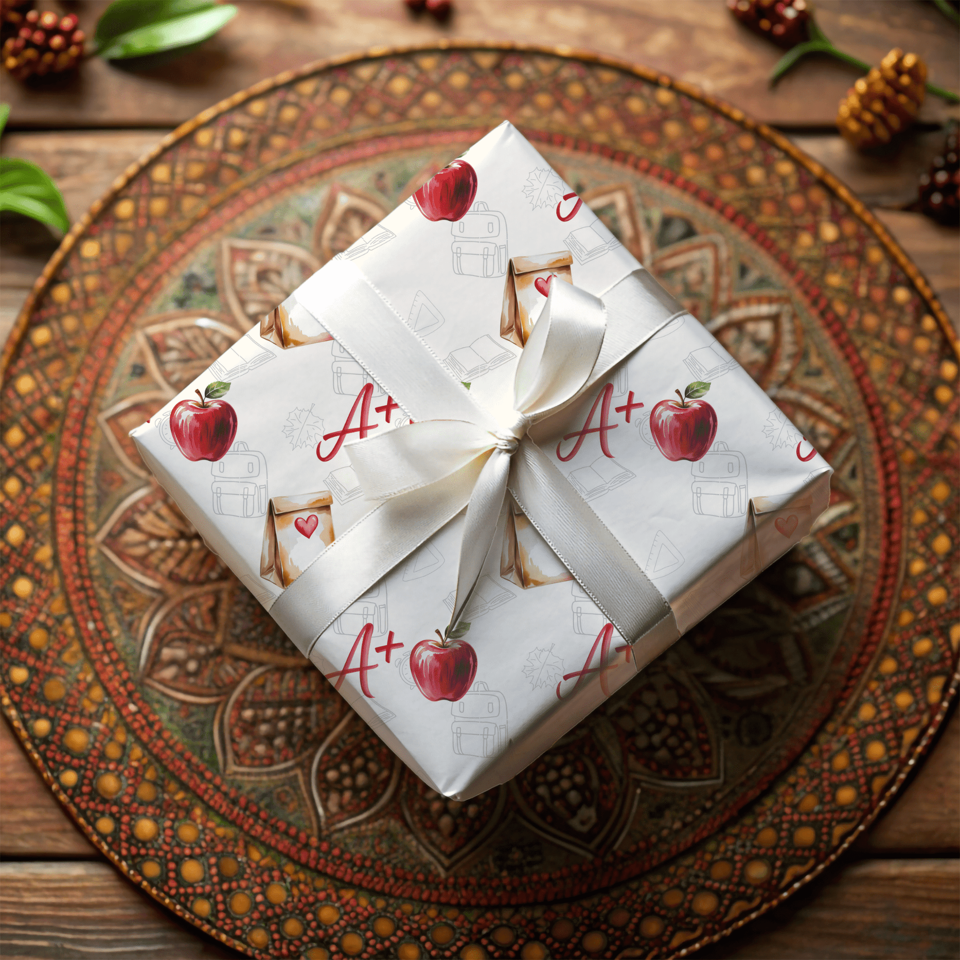 School Doodles & Daydreams – Back - to - School Wrapping Paper