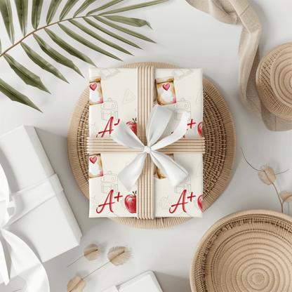School Doodles & Daydreams – Back - to - School Wrapping Paper