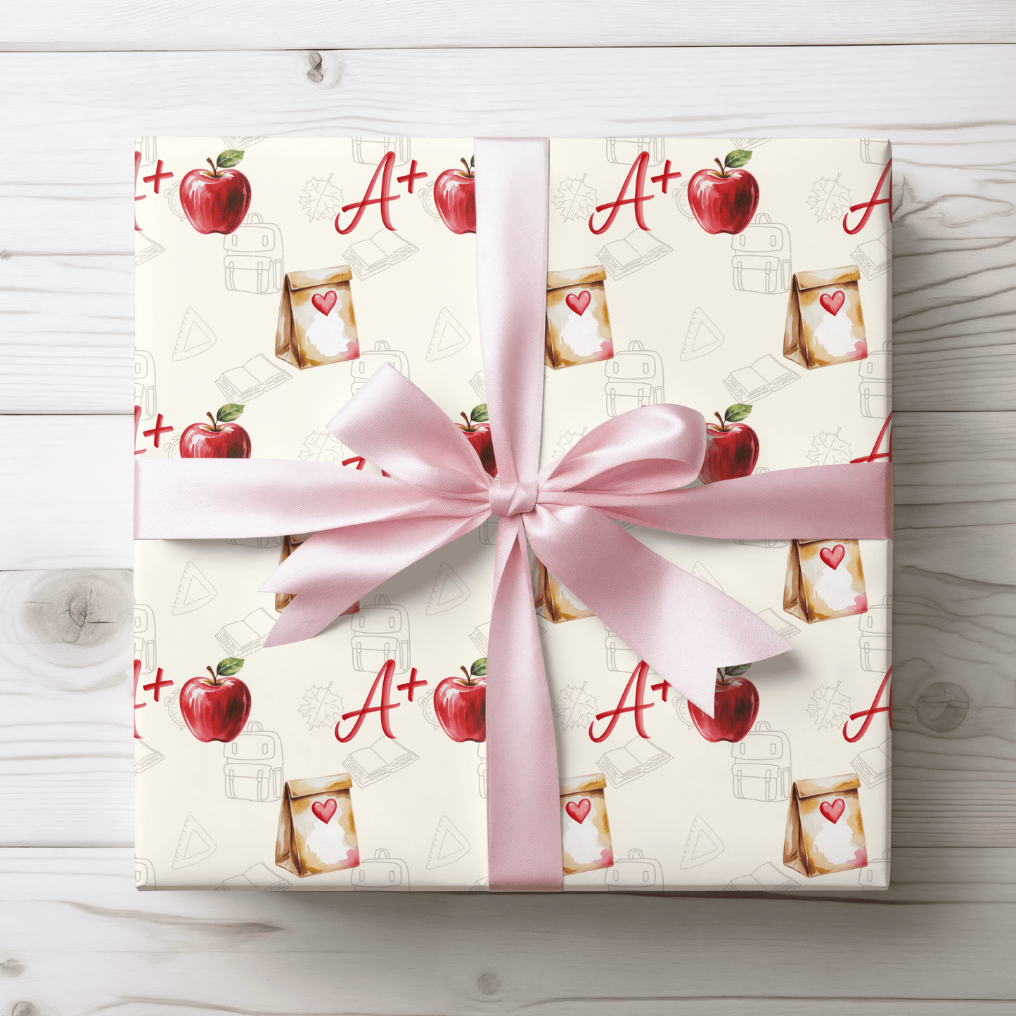 School Doodles & Daydreams – Back - to - School Wrapping Paper
