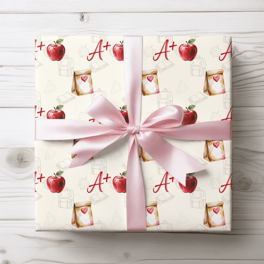 School Doodles & Daydreams – Back - to - School Wrapping Paper