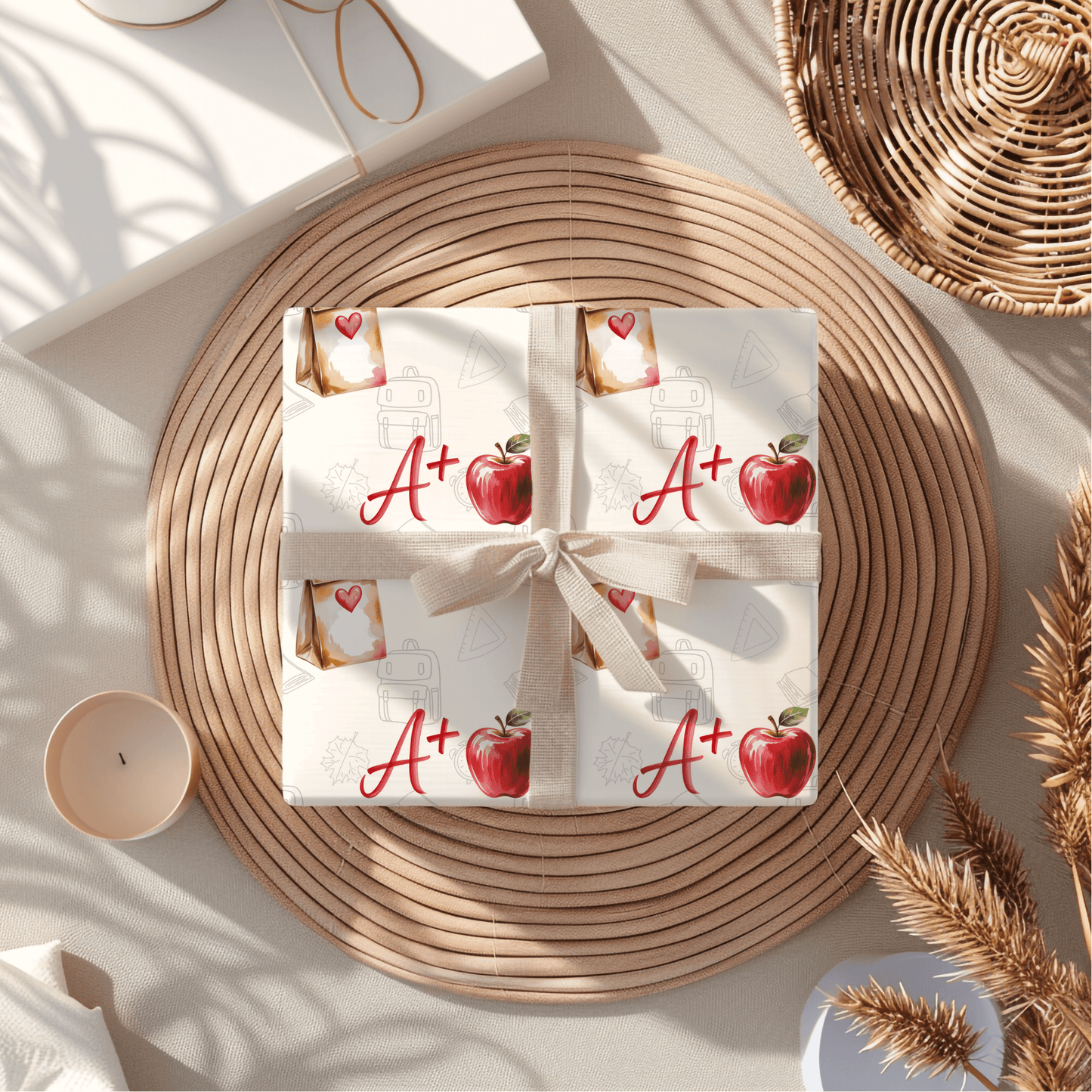School Doodles & Daydreams – Back - to - School Wrapping Paper