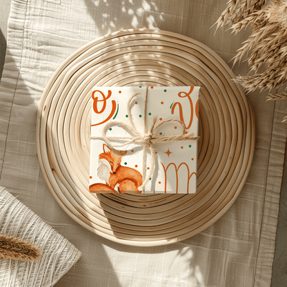 Foxy & Flawless – Virgo Zodiac Wrapping Paper