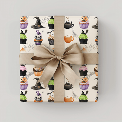 Creepin’ It Sweet – Halloween Cupcake Wrapping Paper