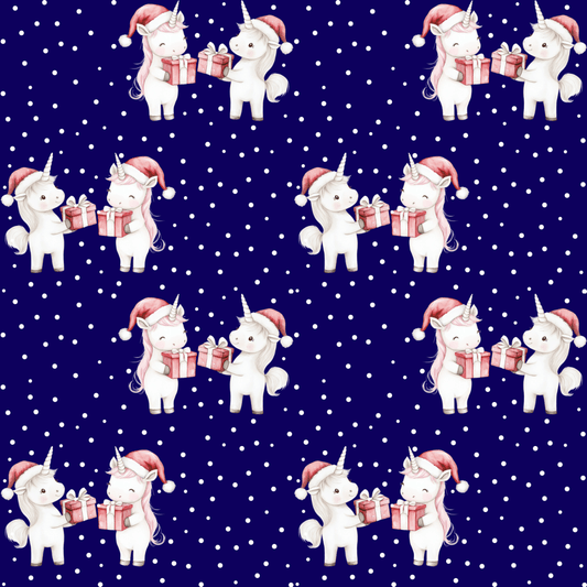 Enchanted Noel – Unicorn Wrapping Paper