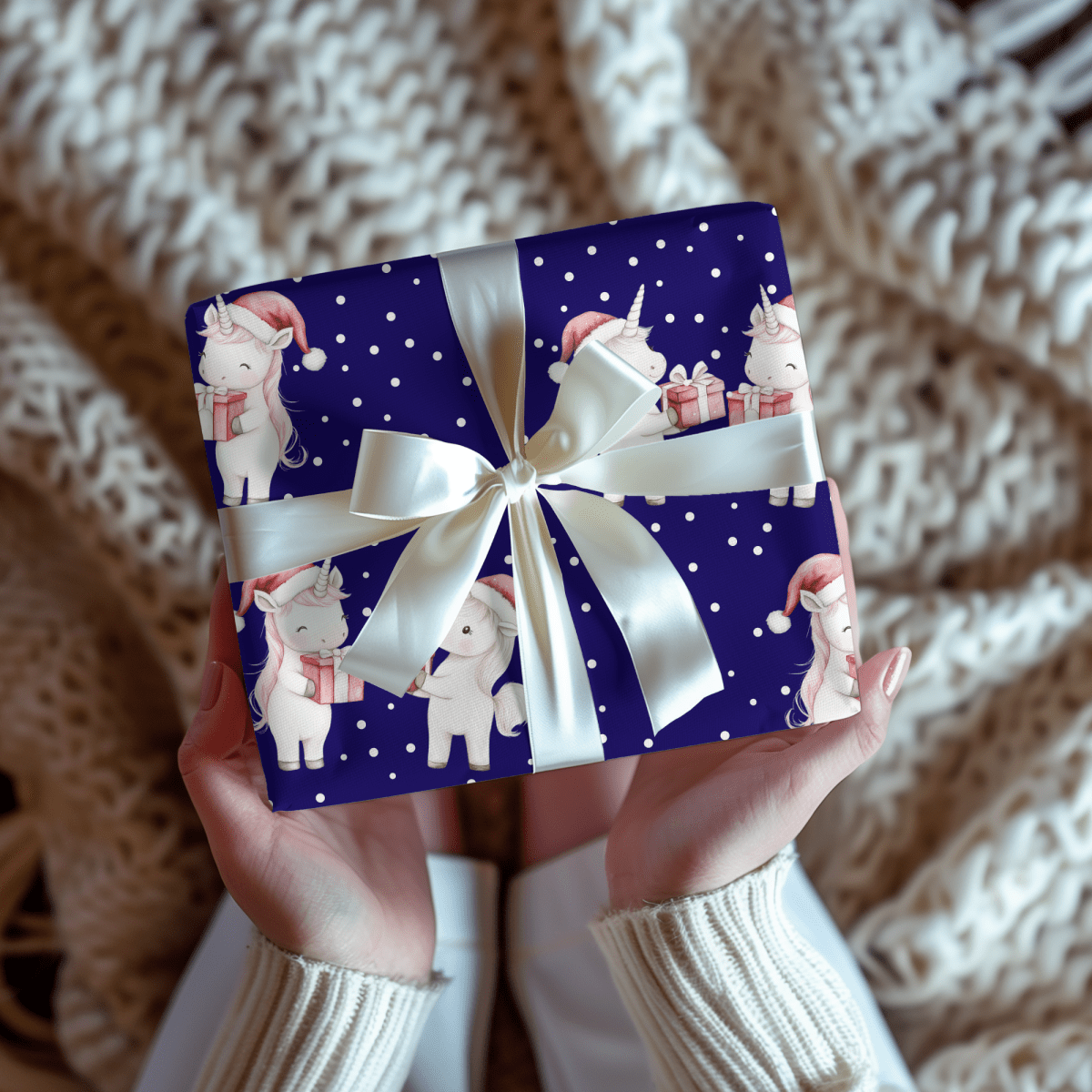 Enchanted Noel – Unicorn Wrapping Paper
