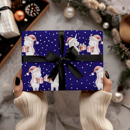 Enchanted Noel – Unicorn Wrapping Paper