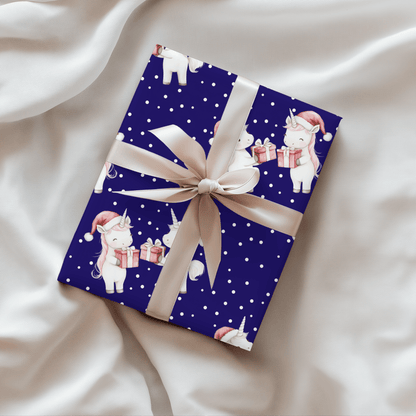 Enchanted Noel – Unicorn Wrapping Paper