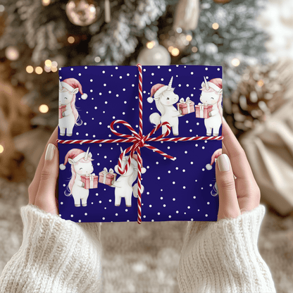 Enchanted Noel – Unicorn Wrapping Paper