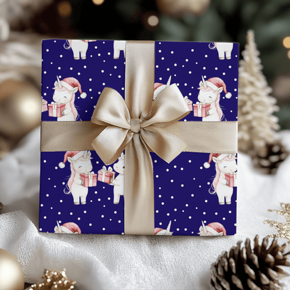 Enchanted Noel – Unicorn Wrapping Paper