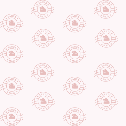 Santa Mail – Handwritten Letter Wrapping Paper