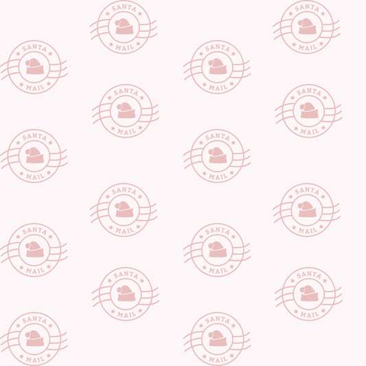 Santa Mail – Handwritten Letter Wrapping Paper