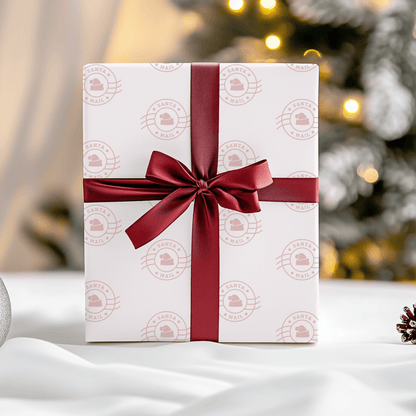 Santa Mail – Handwritten Letter Wrapping Paper