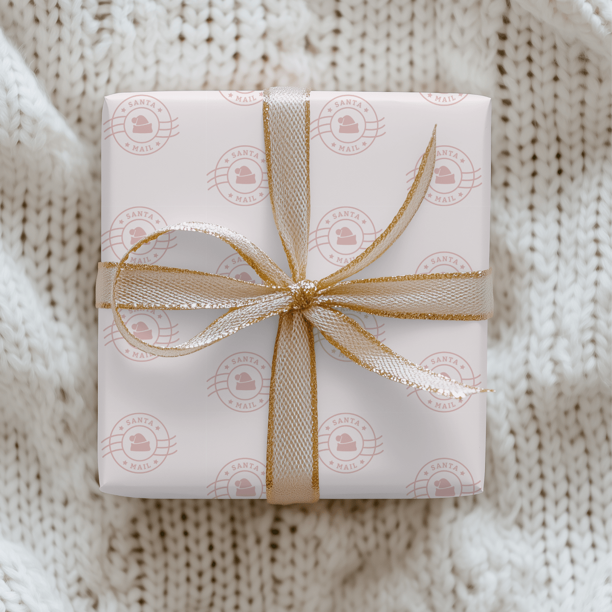 Santa Mail – Handwritten Letter Wrapping Paper