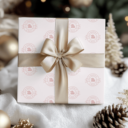 Santa Mail – Handwritten Letter Wrapping Paper