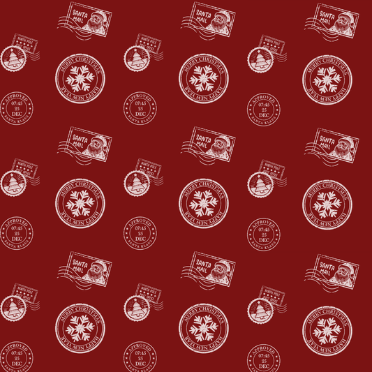 Santa’s Special Delivery – Red Christmas Wrapping Paper