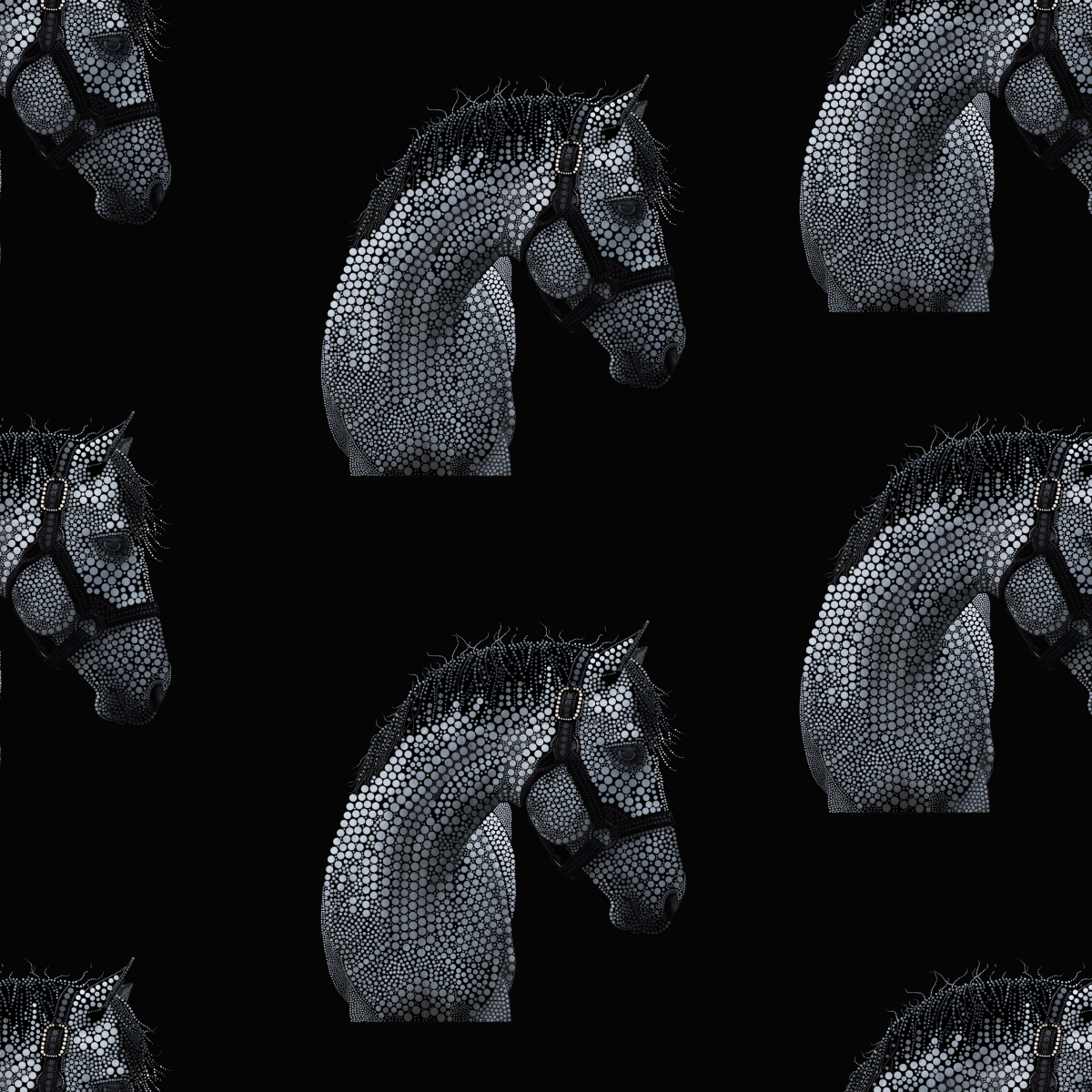 Dappled Majesty – Equine Elegance Wrapping Paper