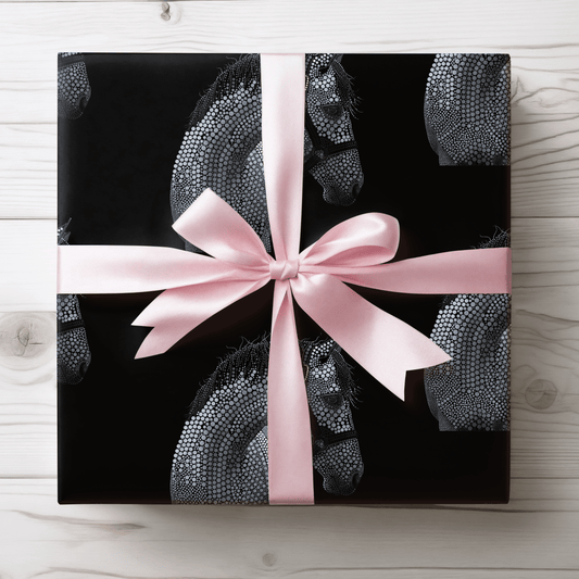 Dappled Majesty – Equine Elegance Wrapping Paper