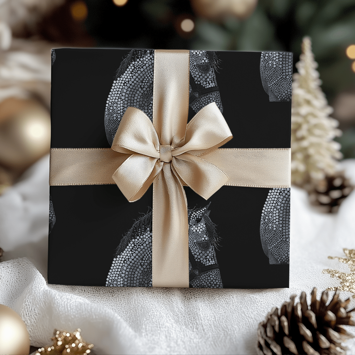 Dappled Majesty – Equine Elegance Wrapping Paper
