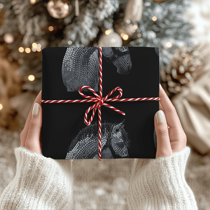Dappled Majesty – Equine Elegance Wrapping Paper