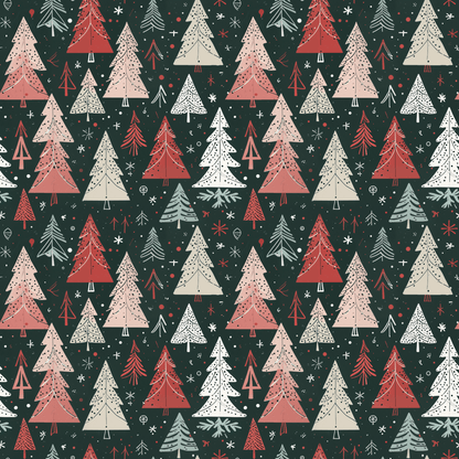 Doodle & Fir – Hand - Sketched Holiday Wrapping Paper