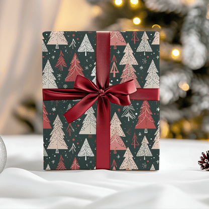 Doodle & Fir – Hand - Sketched Holiday Wrapping Paper