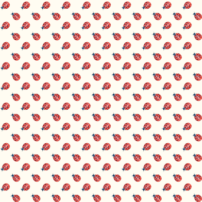 Lucky Little Ladybugs – Red Beetle Wrapping Paper