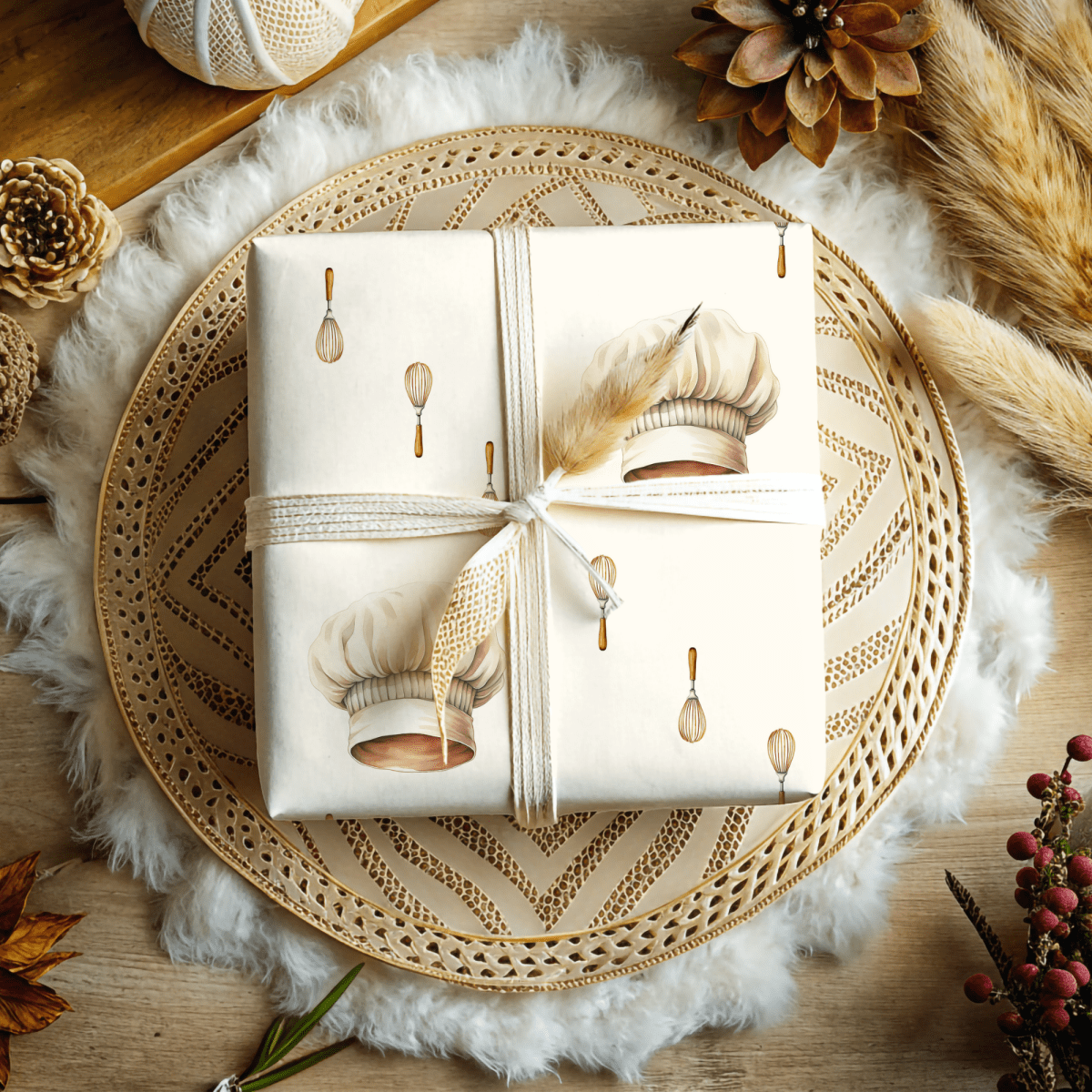 Whisked Away – Chef’s Delight Wrapping Paper