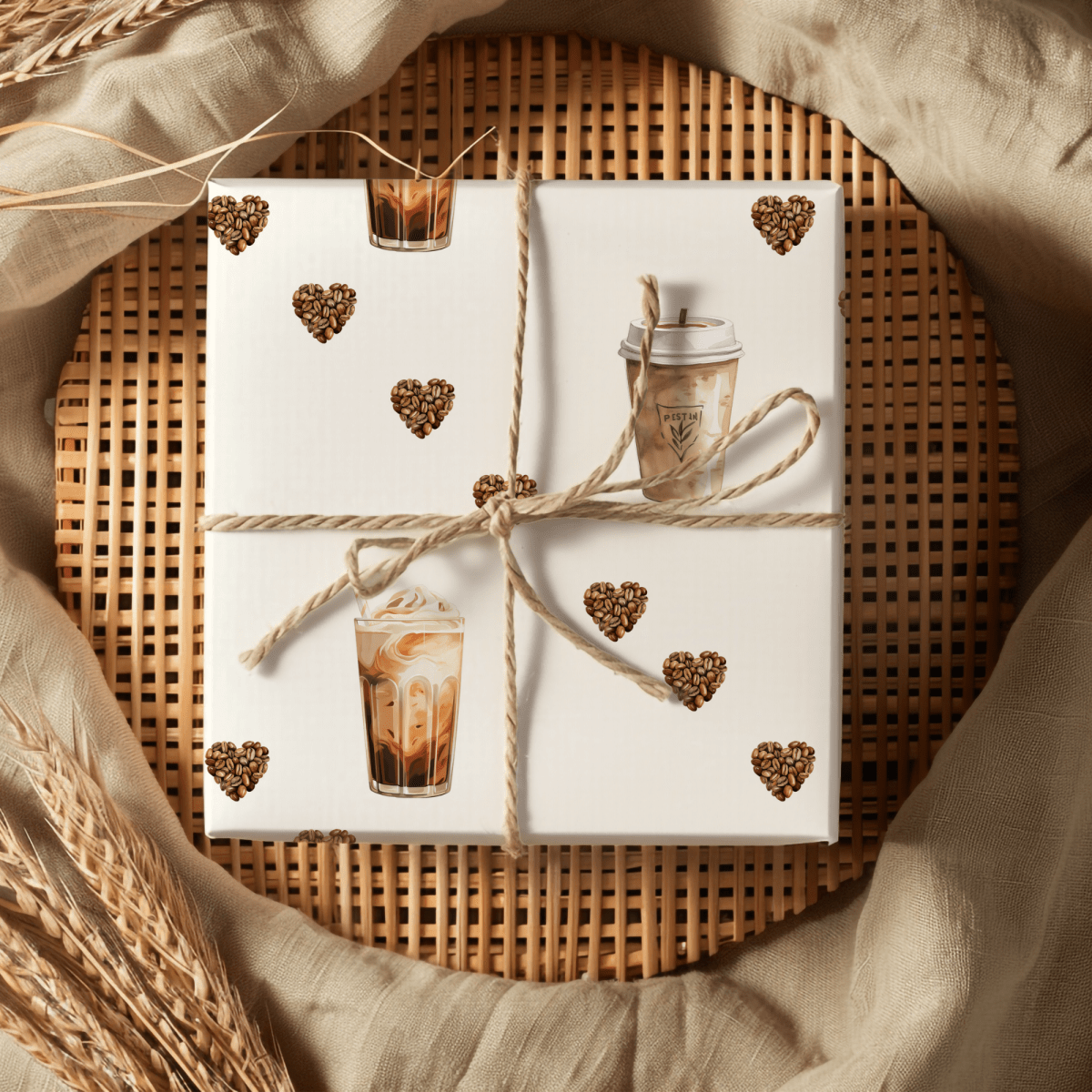 Brew - tiful Day – Coffee Lover’s Wrapping Paper