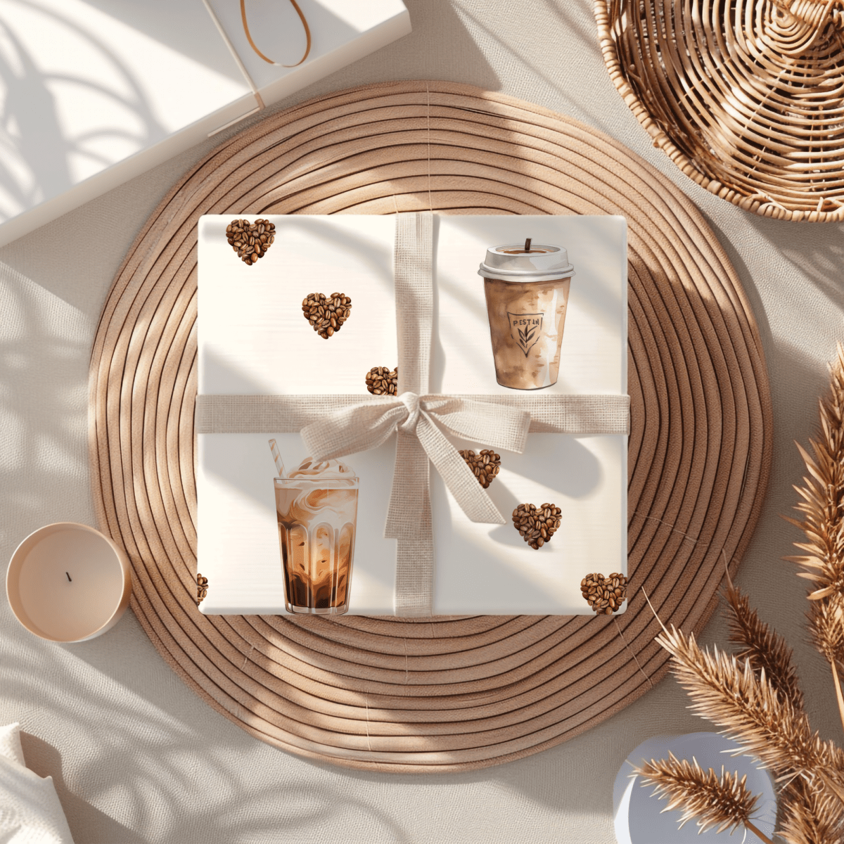 Brew - tiful Day – Coffee Lover’s Wrapping Paper