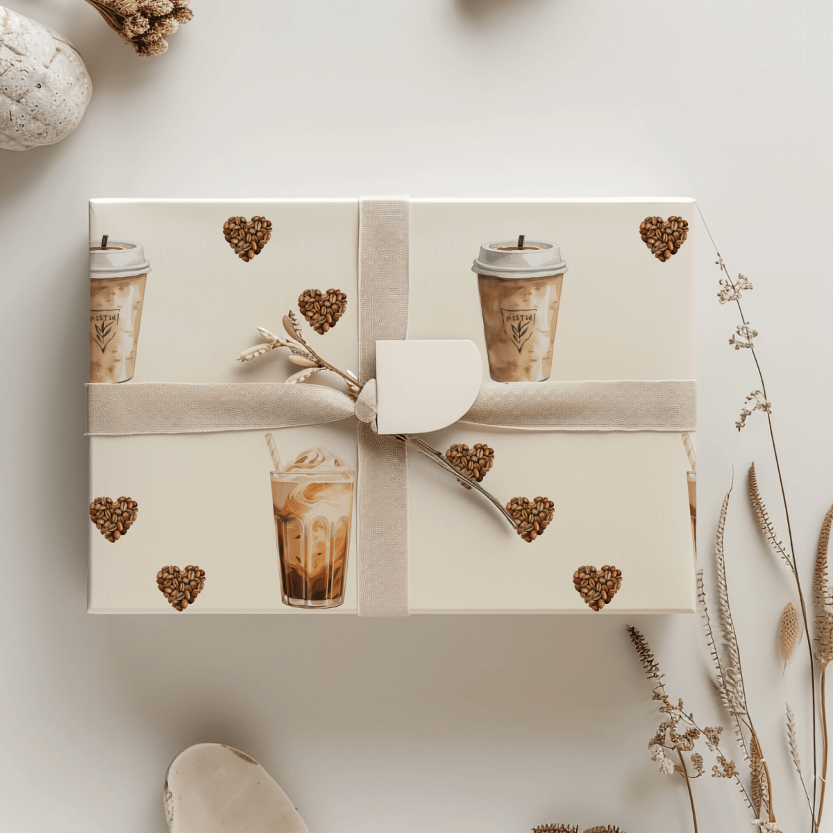 Brew - tiful Day – Coffee Lover’s Wrapping Paper