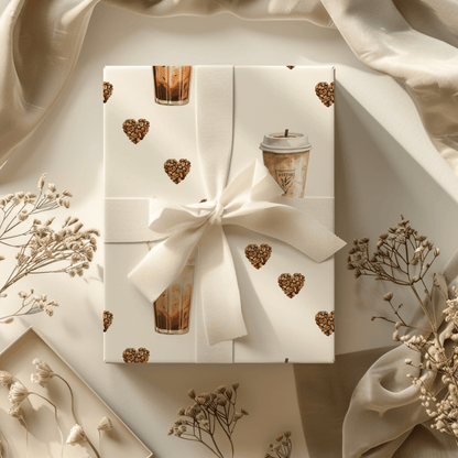 Brew - tiful Day – Coffee Lover’s Wrapping Paper