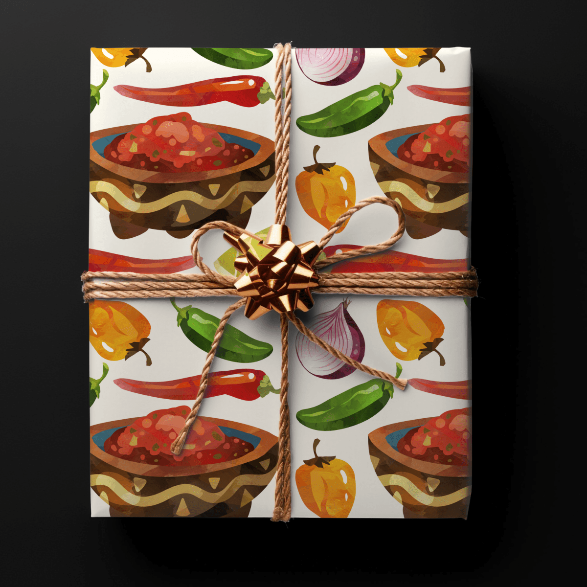 Salsa Fiesta – Spicy Celebration Wrapping Paper