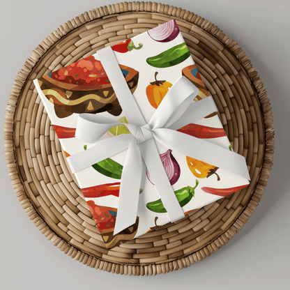 Salsa Fiesta – Spicy Celebration Wrapping Paper
