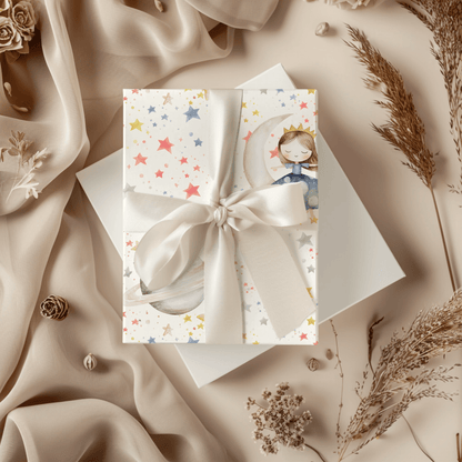 Moonlit Daydreams – Starry Princess Wrapping Paper