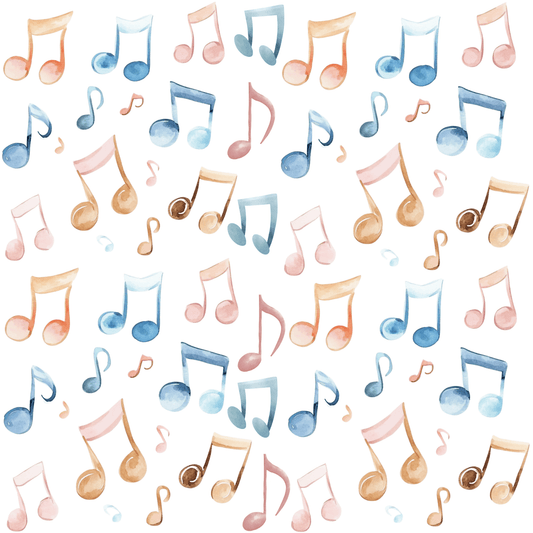 Note - Worthy Wrap – Musical Gift Paper