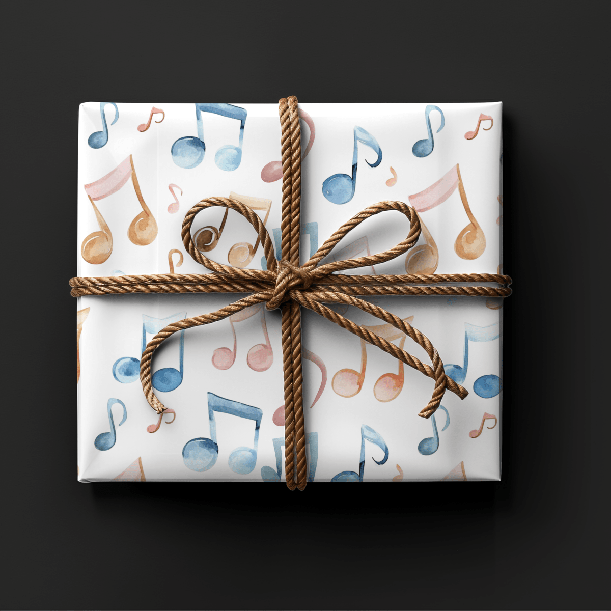 Note - Worthy Wrap – Musical Gift Paper