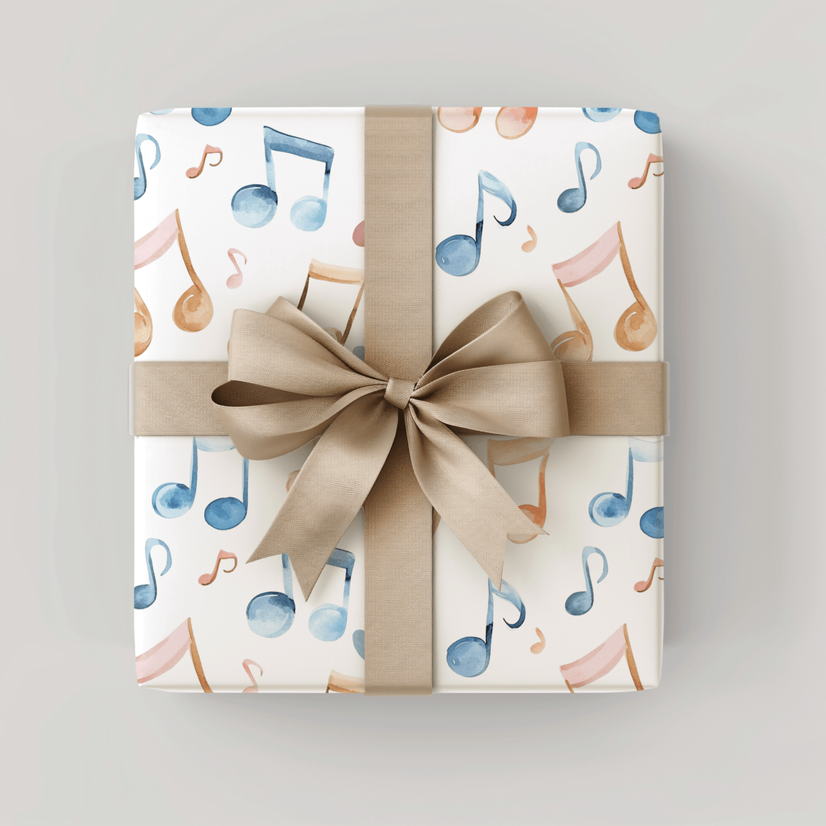 Note - Worthy Wrap – Musical Gift Paper