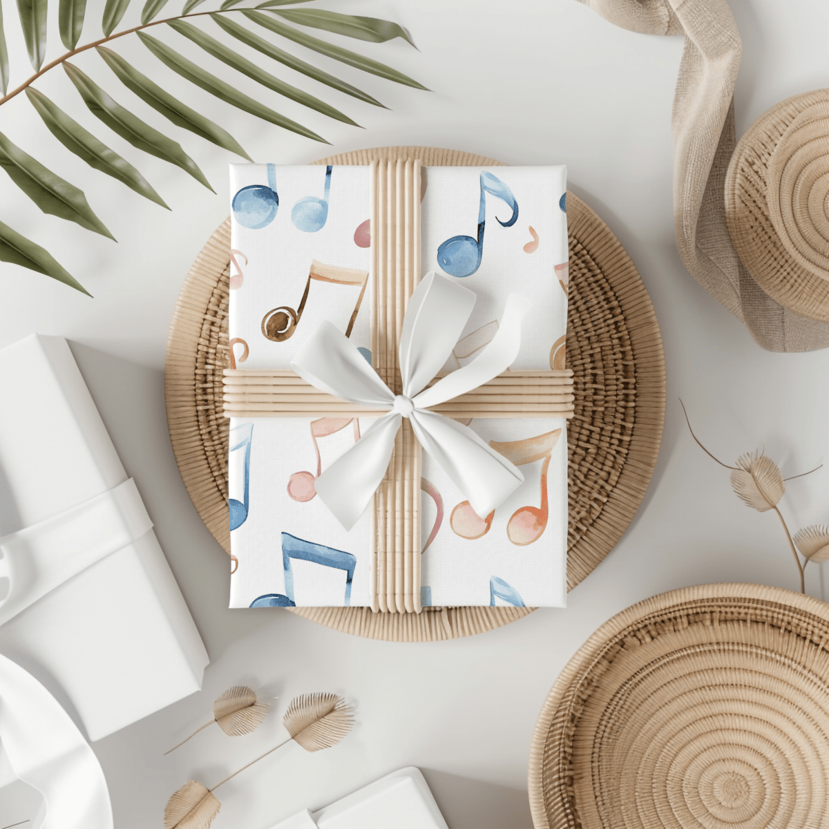 Note - Worthy Wrap – Musical Gift Paper
