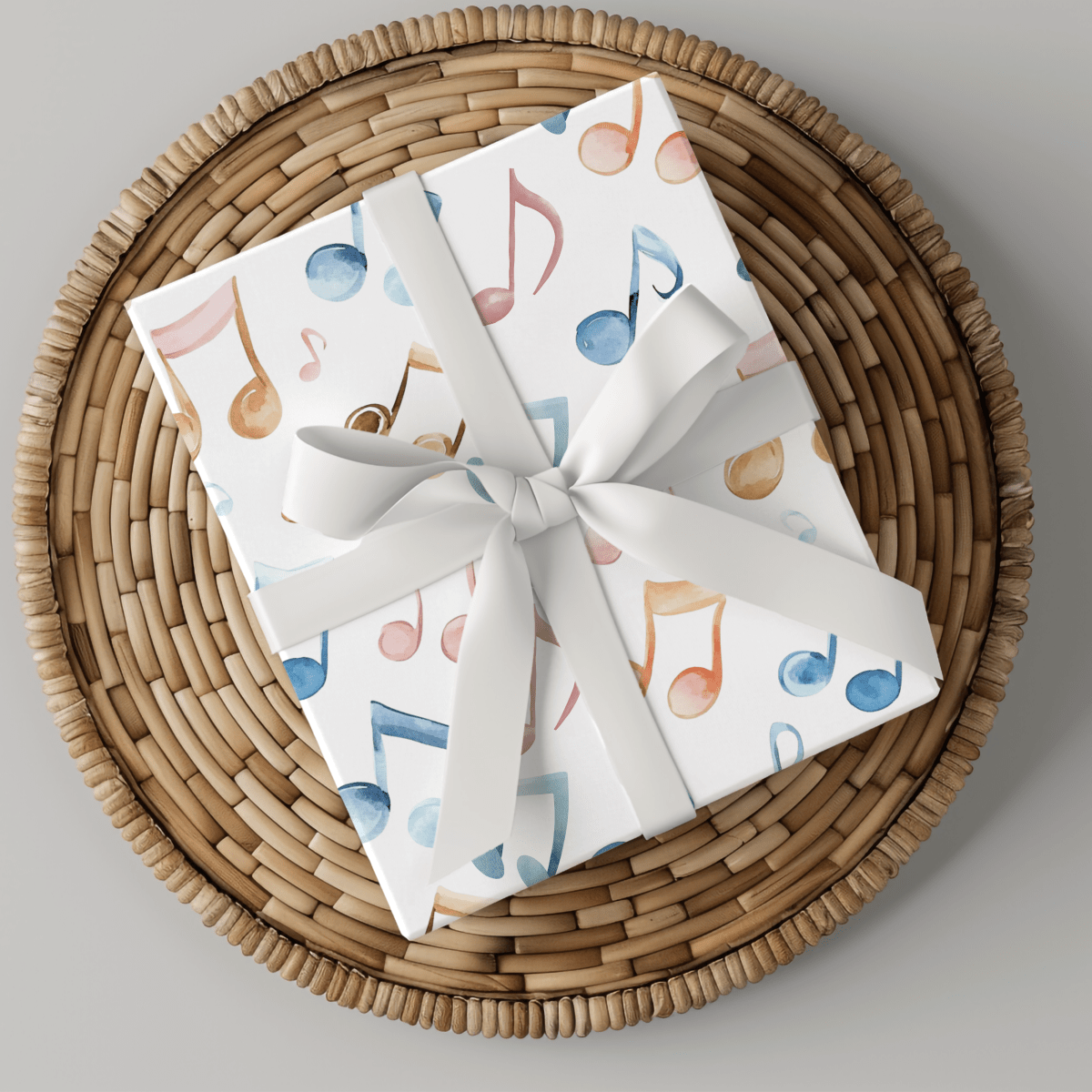 Note - Worthy Wrap – Musical Gift Paper