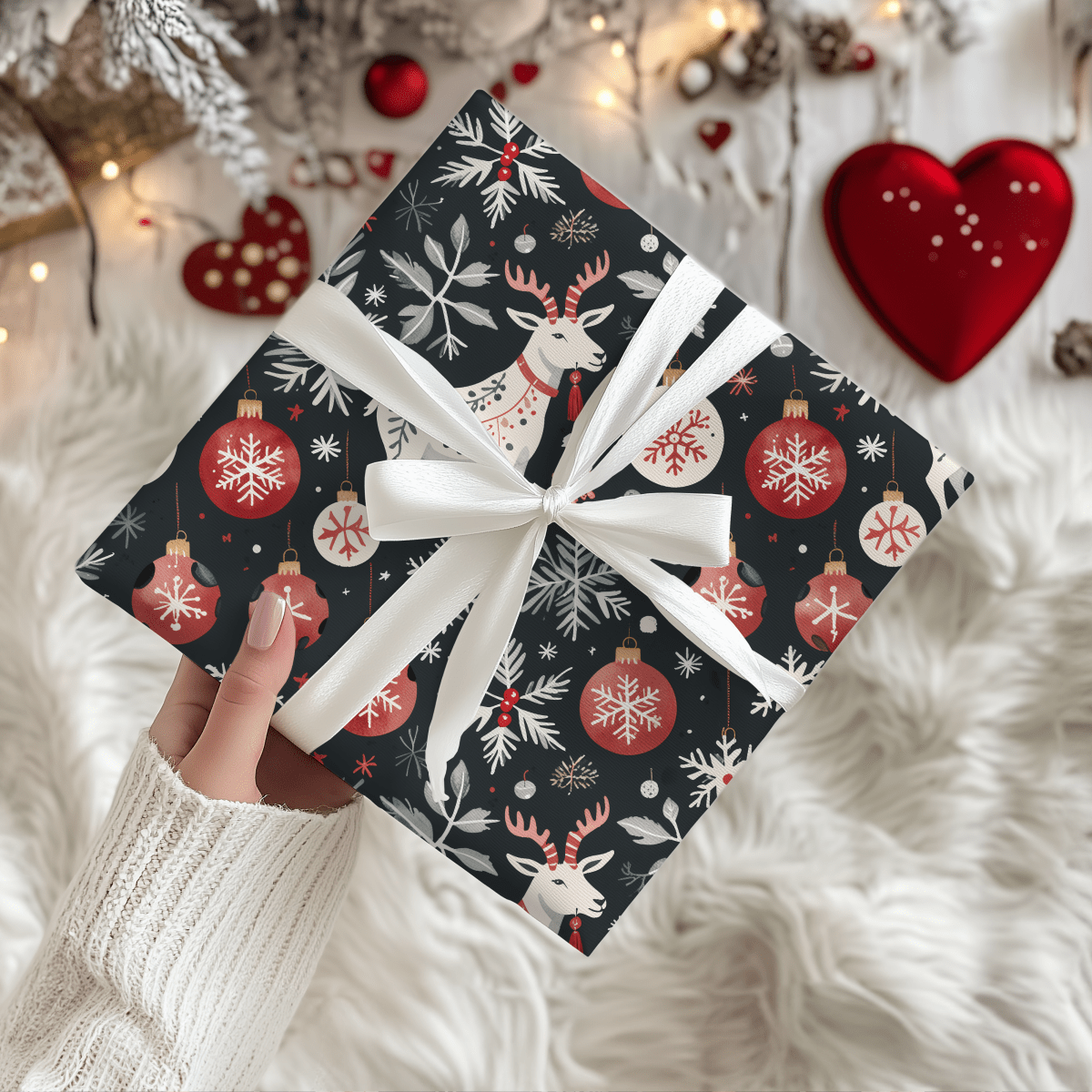 G.O.A.T. Christmas – Festive Holiday Goat Wrapping Paper