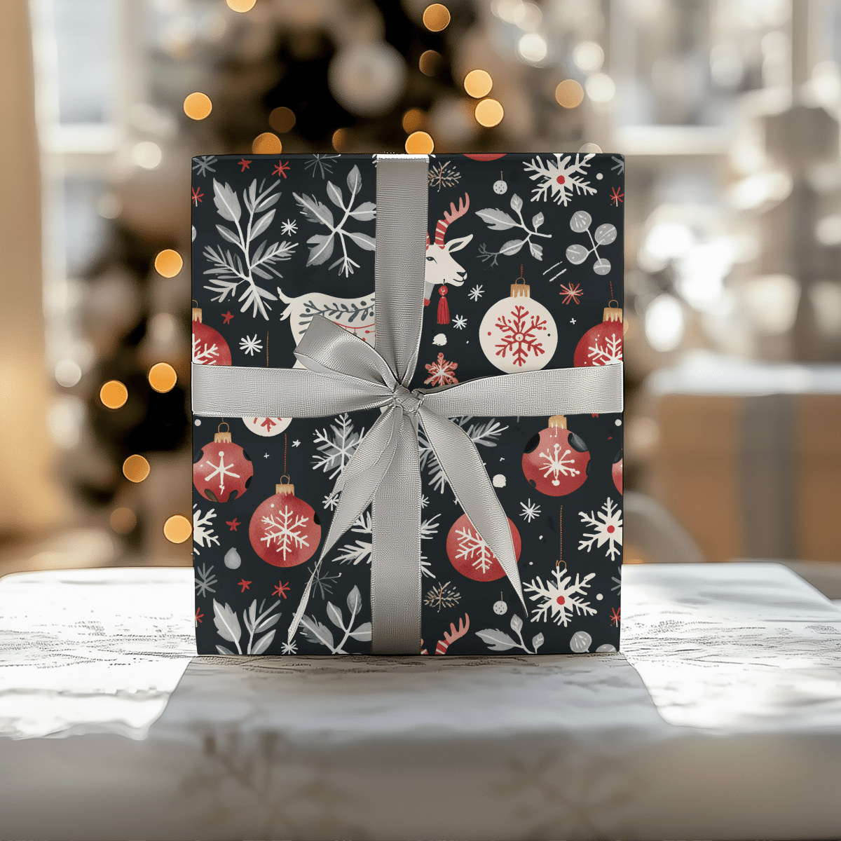 G.O.A.T. Christmas – Festive Holiday Goat Wrapping Paper