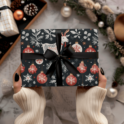 G.O.A.T. Christmas – Festive Holiday Goat Wrapping Paper