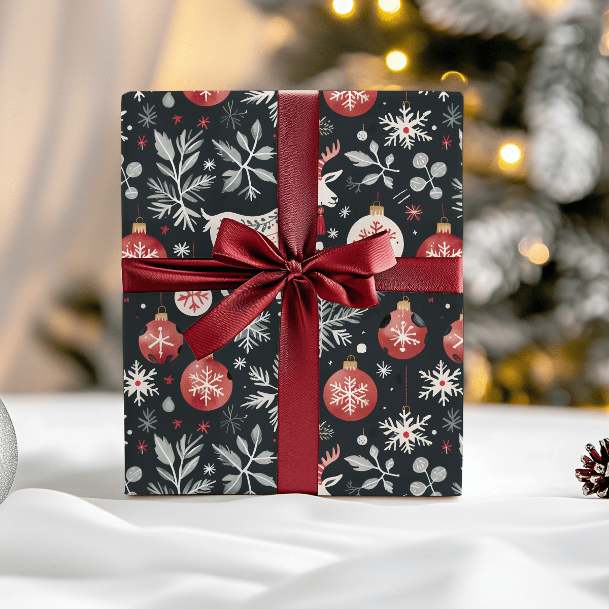 G.O.A.T. Christmas – Festive Holiday Goat Wrapping Paper
